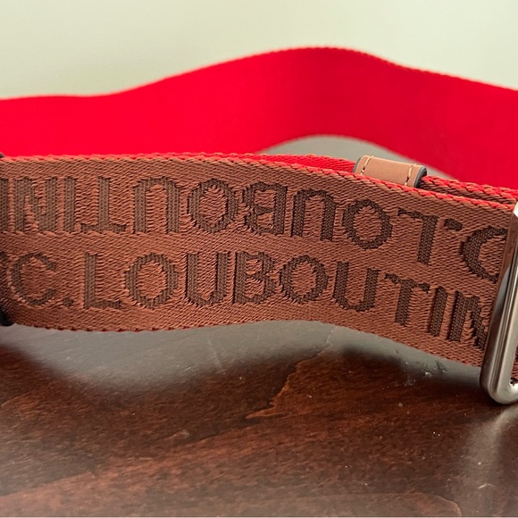 Christian Louboutin Cream and Brown Crossbody Bag - Picture 3 of 8